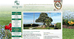 Desktop Screenshot of greenscapesfl.com
